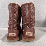 UGG  Women's Size 7 Classic Short Sequin Sparkle Boots Multicolor Photo 1