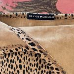 Brandy Melville tan cheetah print v neck tank top Photo 3