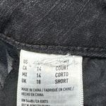 American Eagle  Outfitters Black Denim Jeans 360 Stretch Skinny Jeans Size 14S Photo 5