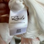 Rails Revolve  Delilah Linen Midi Dress in Peach Pink Tie Dye Size Medium Photo 10