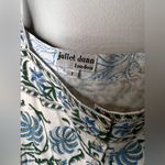 Juliet Dunn Poppy Tie Shoulder Midi Dress Size 1/ Small Blue Photo 5