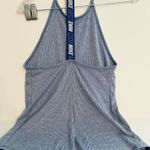 Nike  Dri Fit Ladies Blue Athletic Tank Top Photo 2