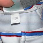 Kona Sol ‎ Women's Swim White Blue Large Rash Guard One Piece Stretch Swimsuit Photo 5