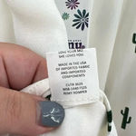 Show Me Your Mumu Remy Romper White Green Cactus Print Button Size Small Photo 12