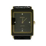 Rado ꔘ Iconic Jubile Integral Diamonds Watch ꔘ Black and Gold ꔘ Florence Strap Photo 3