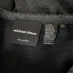 Michael Simon Sequin Embellished Cat Cardigan Sweater Black Metallic Size Medium Photo 3