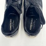 Kenneth Cole  New York Women's Kam Lace-up Sneaker Glossy Black Size 7.5M Photo 4
