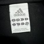Adidas Original Women’s Three Striped Full Zip Black Athletic Jacket Photo 3