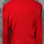 Derek Heart Plus Women’s Red Long Sleeve Sweater Dress Size 3X Ring Detail NWT Photo 4