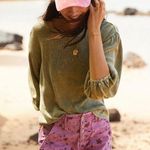 Anthropologie Pilcro Washed Waffle Top Photo 4