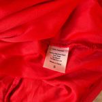 Lucy in the Sky Lucy in‎ the Sky Red Ruched Mini Dress Long Sleeve Cross Back S. NWT Photo 6