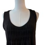 Eileen Fisher Delavè Jersey Stretch Long Length Tank Top SZ LG Brown Boho Casual Photo 7
