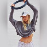 Free People Movement Tempo Resolution Top Gray Size L Photo 3