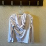 SheIn White Zip-Up Hoodie Photo 3