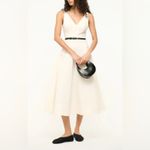 STAUD  Marieta Dress Ivory 4 Photo 5