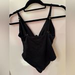 l*space Piper One Piece Swimsuit women, Doubles as Bodysuit, Black XL NWOT Photo 2