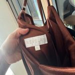 Revelry Riley Convertible Velvet Dress gown rust off shoulder maxi fit flare Orange Size 14 Photo 3