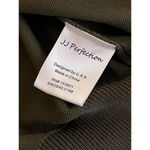 JJ Perfection Sweater Womens Small V Neck Green Long Sleeve Soft Warm Casual NEW Photo 6