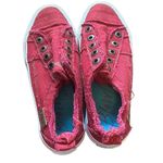 blowfish Malibu Slip-On Twill Sneakers in Jester Red size 6 Photo 3