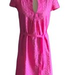 Trina Turk NWOT- Gorgeous pink eyelet dress Photo 1