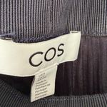 COS Women’s Accordion Knife Pleated Wide Ankle Pant Small Preppy Work Formal Photo 3