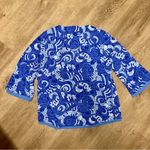 Lilly Pulitzer Florin Reversible Blouse Photo 5
