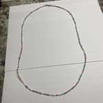 Women’s / Girl’s Multi Color Mixed Bead Beaded Costume Necklace 28 Inches Photo 0