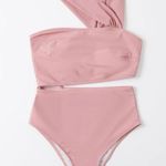 SheIn Cut Out Waist One Piece Swimsuit Photo 2