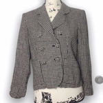 Diane Von Furstenberg Diane Von Furstenburg SZ S houndstooth blazer Photo 0