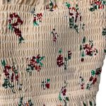 Xhilaration Corset Top Pink Lace Up Floral Y2K Vibes Medium Photo 1