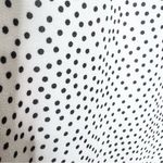 Lucy Paris NWT Marissa Ruffled Polka Dot Dress Size Small White & Black Photo 5