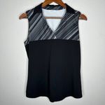 Lady Hagen  Empower Collection Stripe Yoke Sleeveless‎ Golf Polo Sz M Photo 3