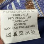 Tory Burch  Kiersten Linen Blend Sleeveless Ikat Print Sheath‎ Dress Size 8 Retro Photo 11