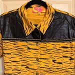 English Rose  Denim Printed Jacket Photo 1