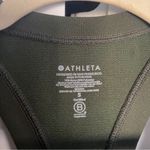 Athleta  Momentum Green Camo Seamless Racerback Tank Top Photo 1