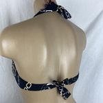 Bleu Rod Beattie  Black Chain Print 2 Piece Bikini Swim Suit 10 14 Photo 4