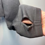 Pink Soda Sport Seamless Long Sleeve Ribbed Crop Top Athletic Shirt Women's L/XL Gray Size L Photo 3