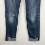 Hudson Jeans Relaxed Straight Distressed Cuffed Dark Wash Jeans Sz 26 Photo 5