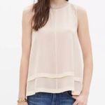 Madewell  Rose Colored Silk Tank Top Photo 6