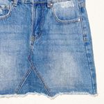 Full Tilt  Denim Raw Hem Juniors Jean Skirt Photo 2