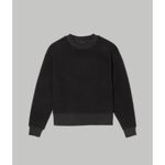 Everlane The ReNew Fleece Oversized Crewneck Oversized Teddy Sweatshirt Size XS Photo 2