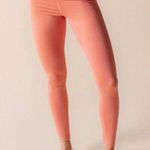 Girlfriend Collective Primrose Peach Pink High Rise Compressive Legging Sz.L NWT Photo 2