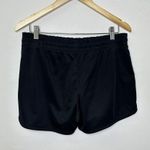 Nike  Dri Fit Shorts Women's‎ Medium Black Blue Running Athletic Gym Training Photo 5