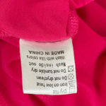 Hot Pink Leopard Print Sequin Pocket Raglan Top Women's 2XL Size XXL Photo 8