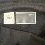 Lole High Rise Knit Jogger Sweatpants Women's Medium Black Drawstring Pockets Photo 3
