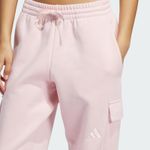 Adidas Sportswear All Season ALL SZN Fleece Cargo Pants Sandy Pink NWT Large Photo 5