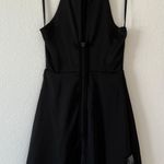 Bebe Tulip Skirt Keyhole Mini Dress Photo 11