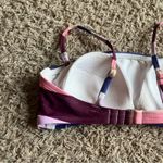 Kona Sol  Purple / Pink / Blue Bandeau Women’s Bikini Top Size Small Photo 8
