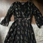 & Other Stories & OTHER STORIES Metallic Jacquard Midi Dress Photo 4