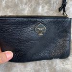 Kate Spade Black Wristlet Spade Metal Tag Logo Wallet Photo 2